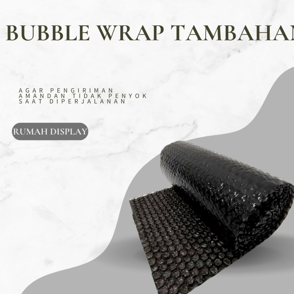 

Bubble Wrap Tambahan Safety Pack – Barang Dijamin Aman