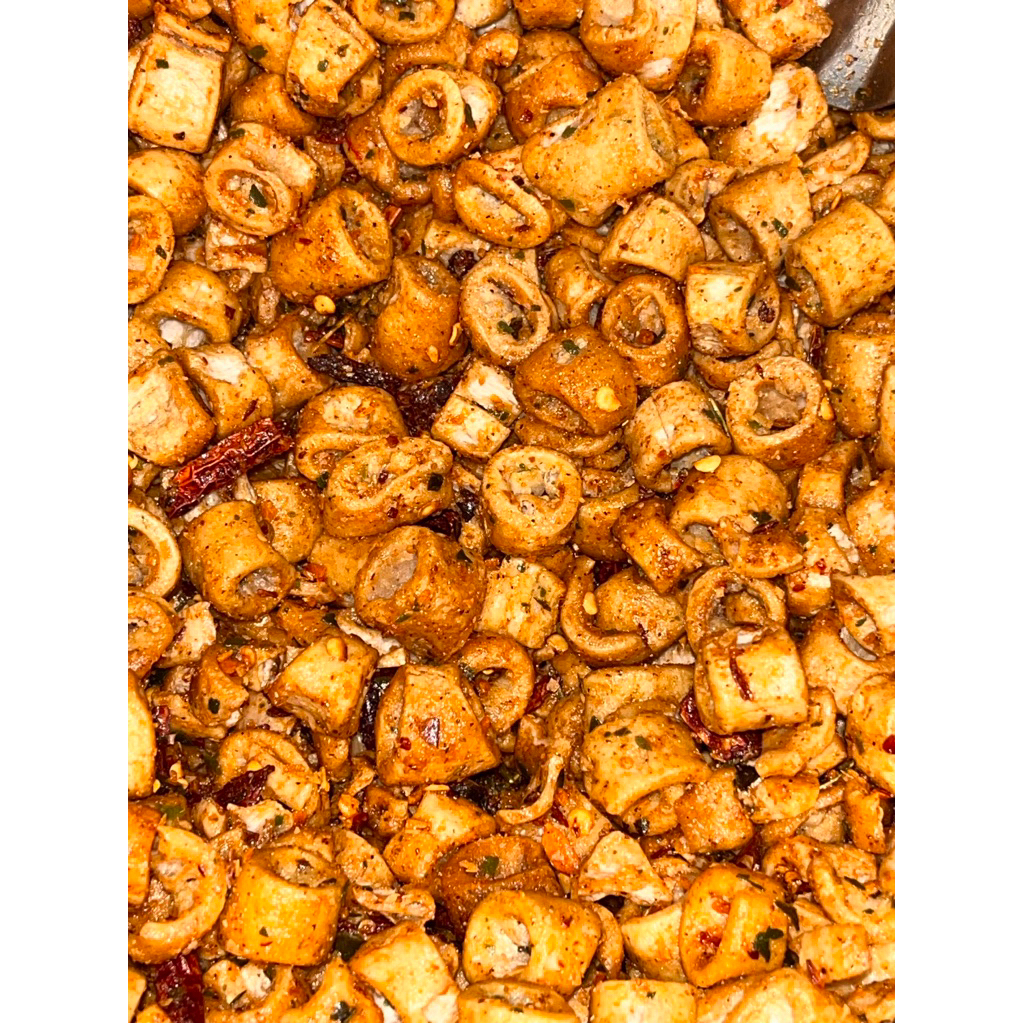 

Sotong Pedas Daun Jeruk bumbu khas Jsa Yabie