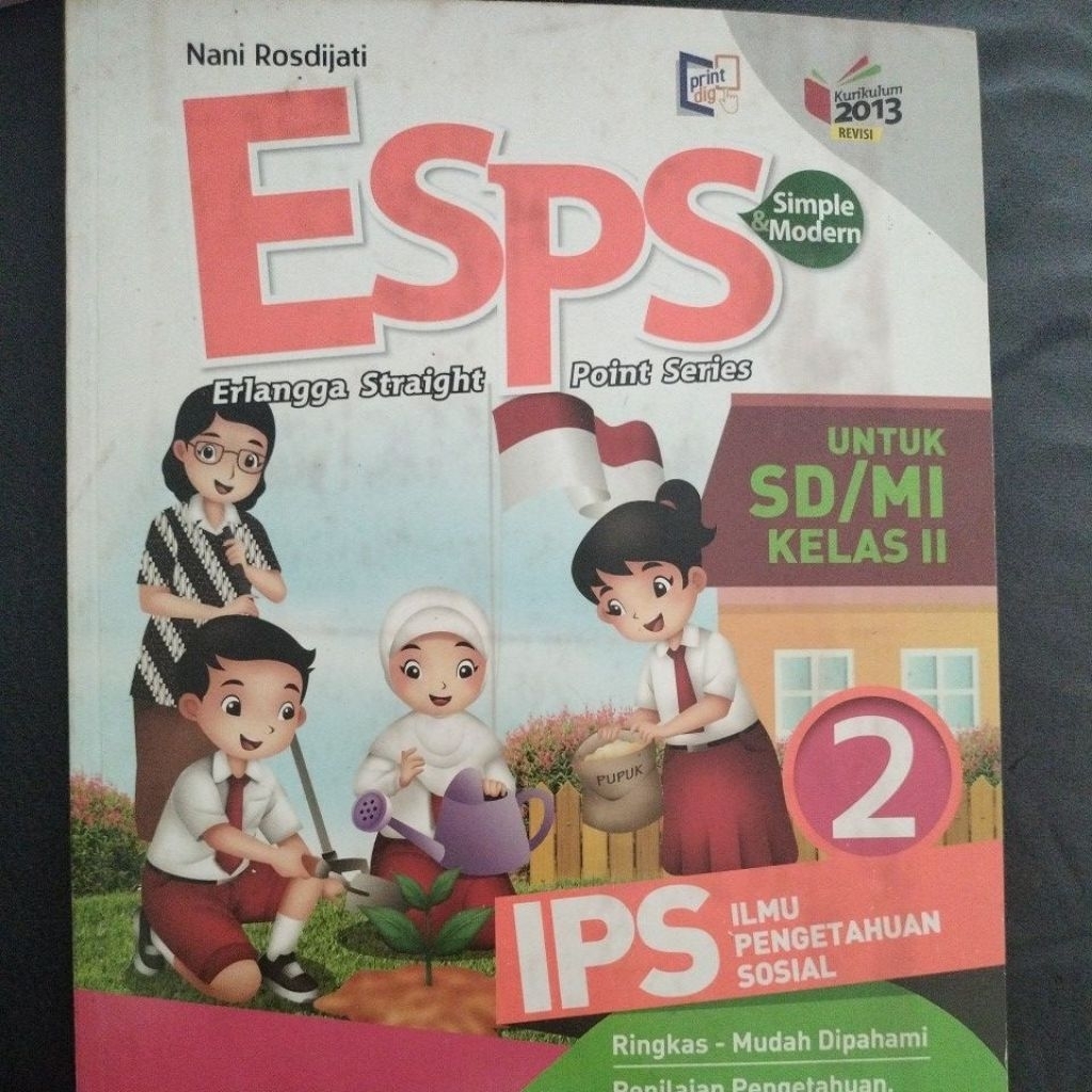 BUKU PELAJARAN IPS  SD kelas 2
