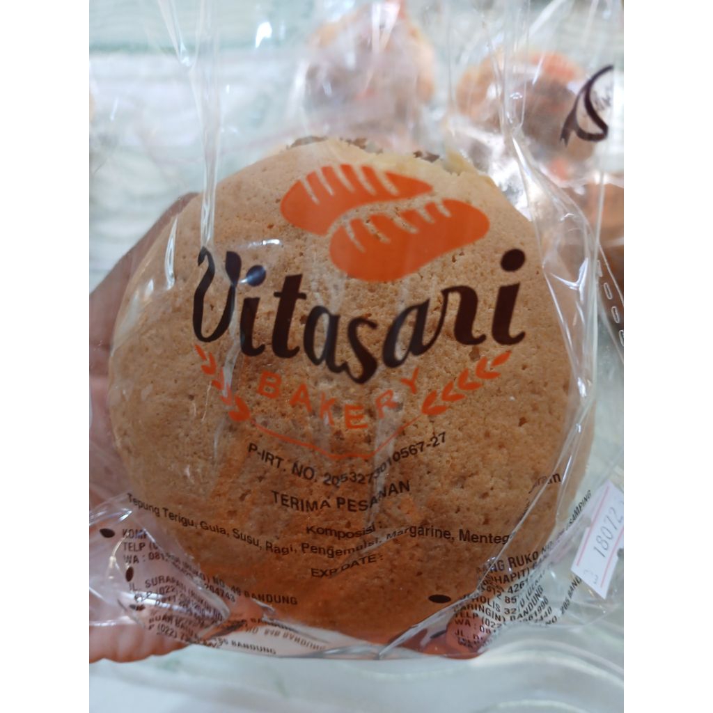 

VITASARI Roti Mentega Manis Fresh Instant Bandung