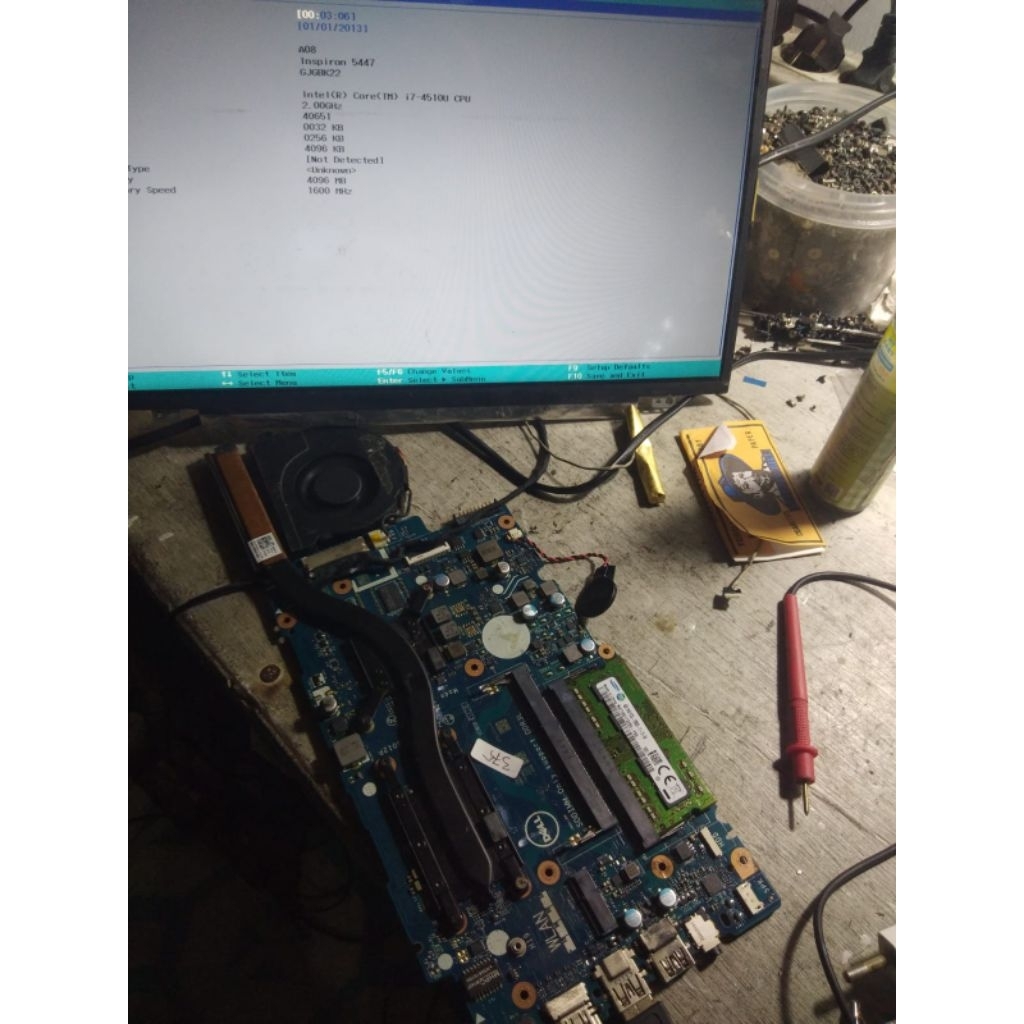 Motherboard Mainboard Mobo Laptop Dell Inspiron 14-5000 5447 Core i7 gen 4