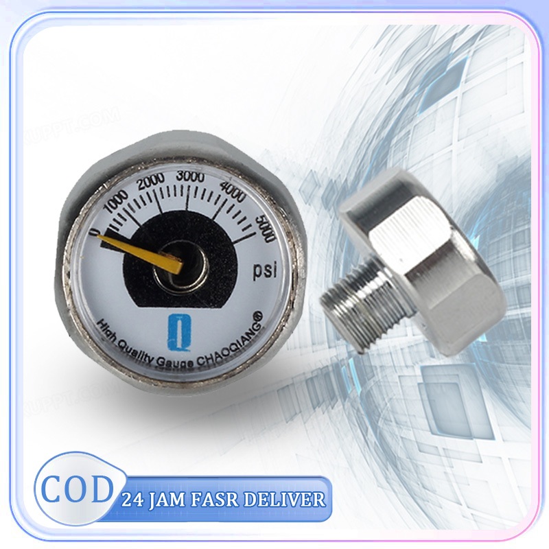 Manometer Pcp 5000 Psi Manometer Fx 5000psi Alat Ukur Tekanan