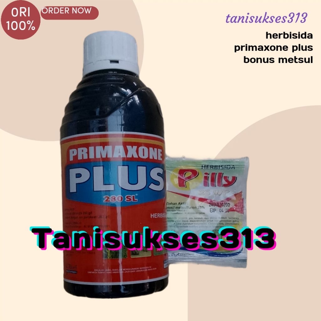 Bonus metsul Herbisida primaxone plus 1liter herbisida kontak primaxone plus 1liter