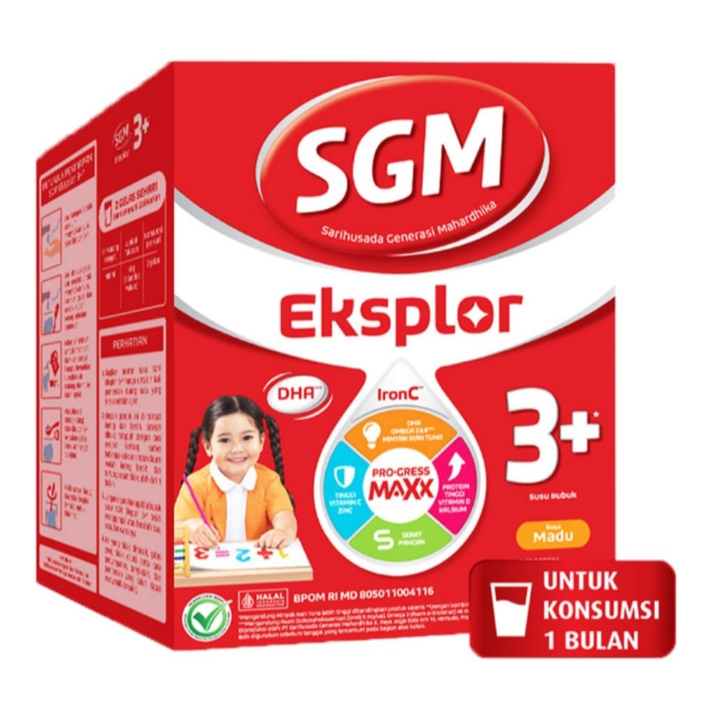 

SGM Eksplor 3+ IronC Susu Bubuk Pertumbuhan Anak Madu 3kg