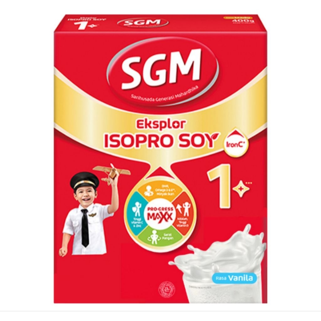 

SGM Eksplor ISOPRO SOY 1+ Susu Pertumbuhan untuk Anak Vanilla 400g