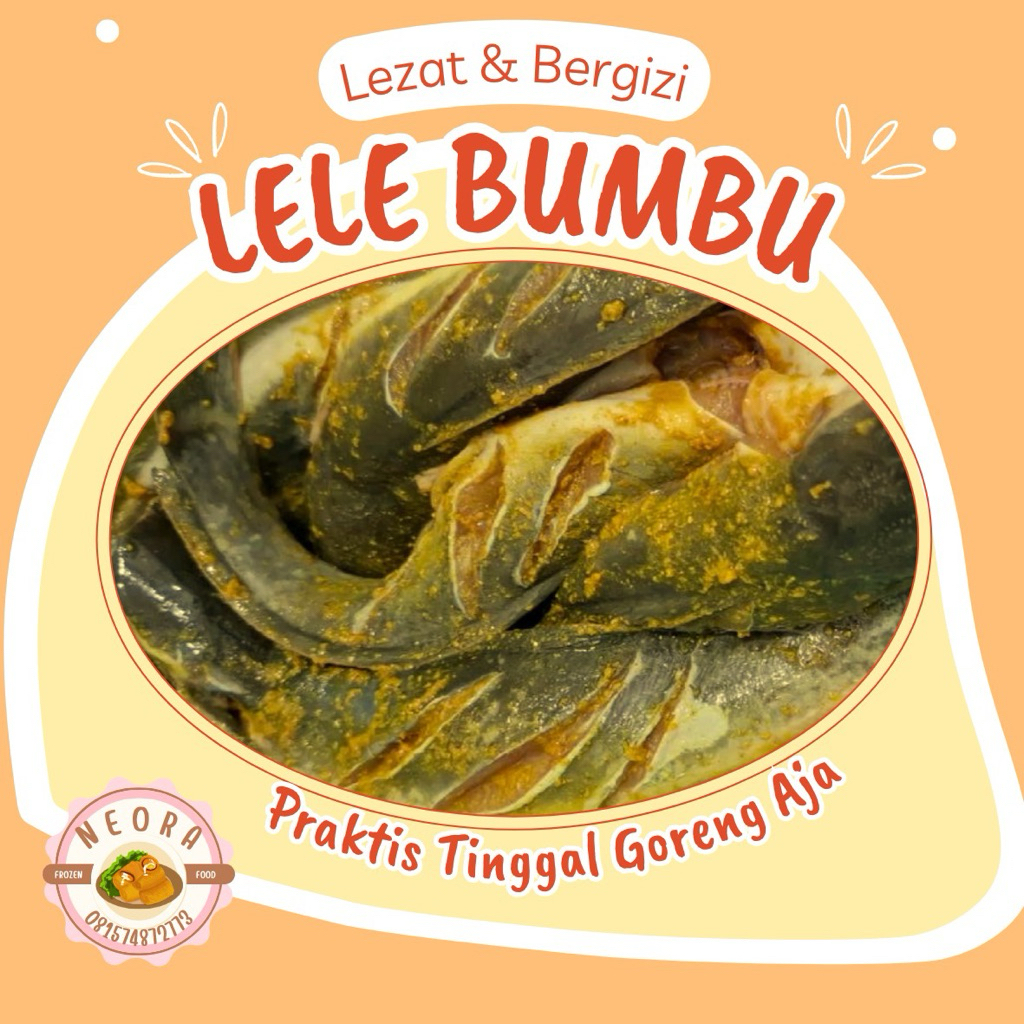 

Kirim Instan/LELE BUMBU MARINASI FROZEN/5 ekor 500gr