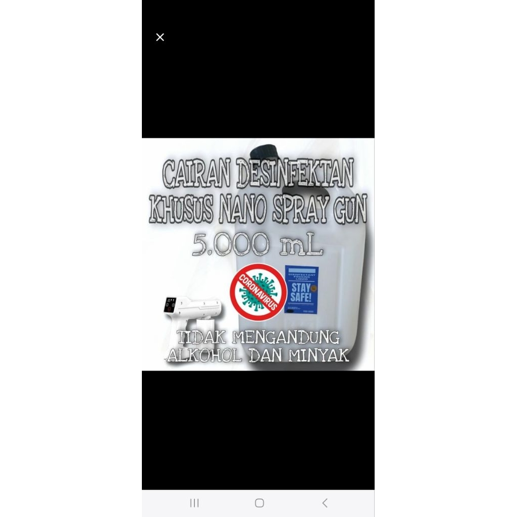 Cairan Desinfektan 5 liter