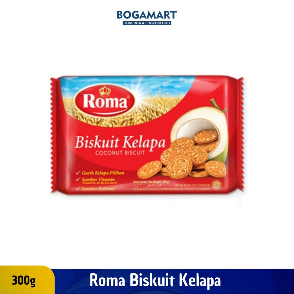 

ROMA KELAPA 300GR 1DUS ISI 28PCS