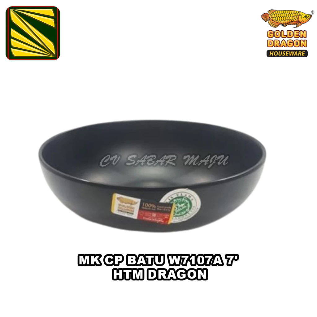 Golden Dragon Mangkok Melamin / Mangkok Baso Melamin Ukuran 7" W7107A