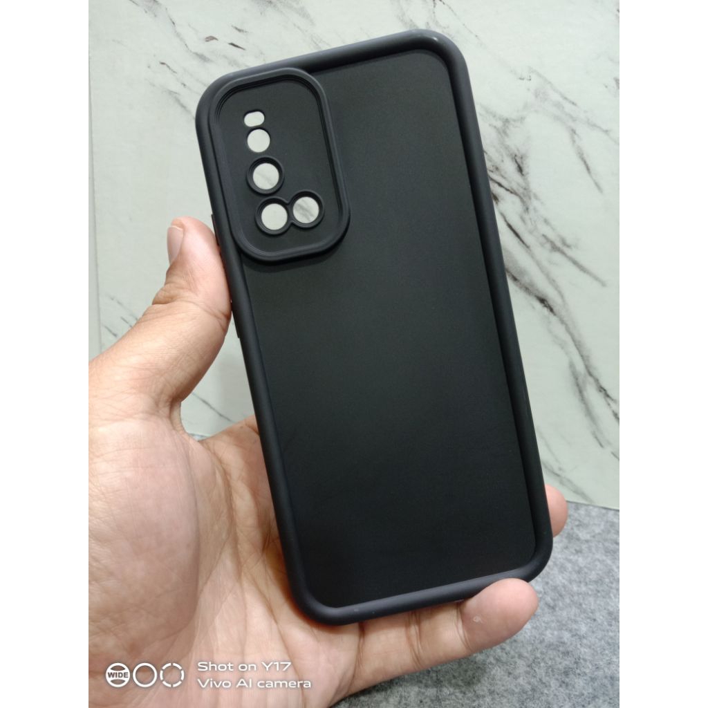 Case VIVO V19 Matte Black procam softcase premium berkualitas mewah