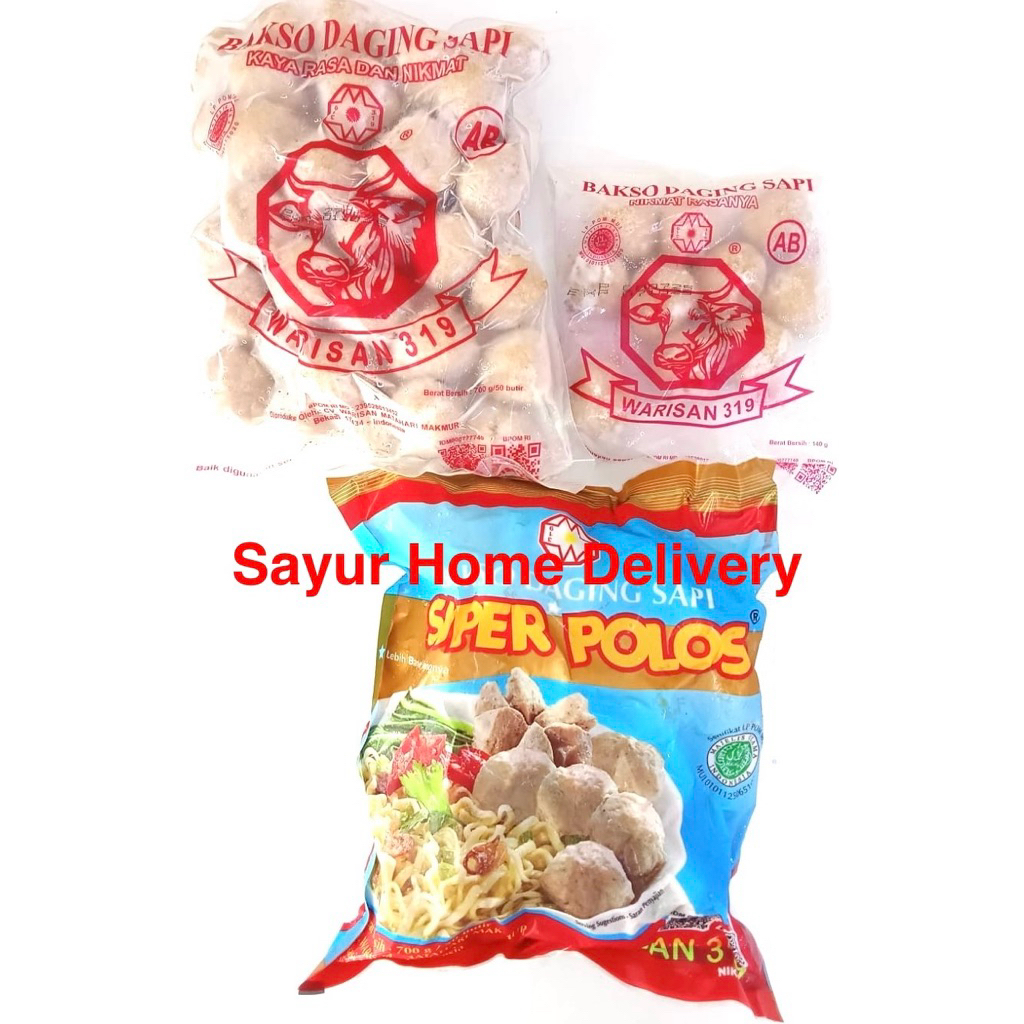 

SayurHD Bakso Baso Sapi Warisan AB50 / AB10