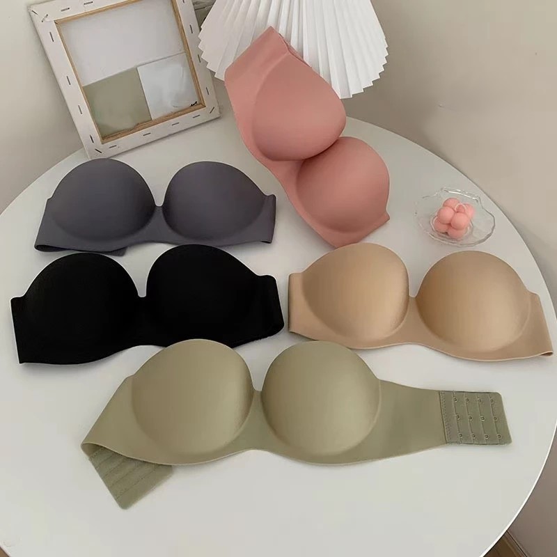 Bra Push Up / Push Bra Up Invisible Bra Strapless