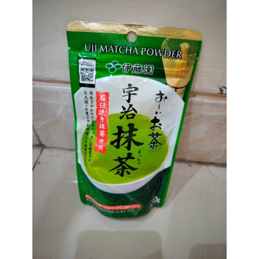 

matcha ito en itoen green tea jepang japan 30gr