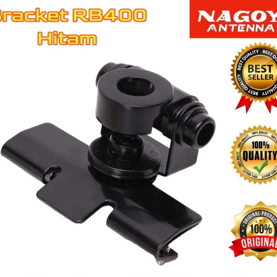Bracket Antena Mobil RB400 Braket Breket Mount Jepit Antenna Radio Compatible Rig Alinco DR135 Yaesu