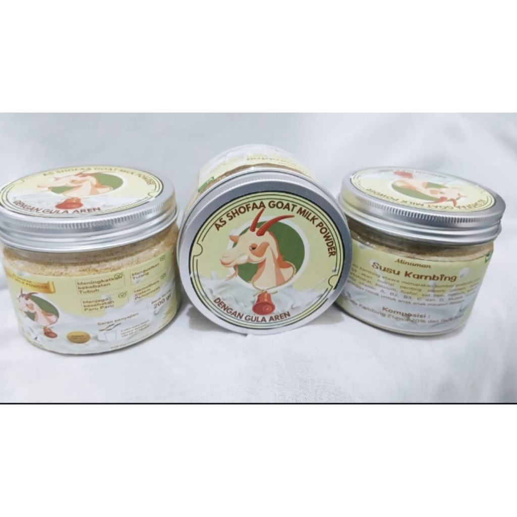 

susu etawa bubuk as shofaa plus gula aren 200 gram