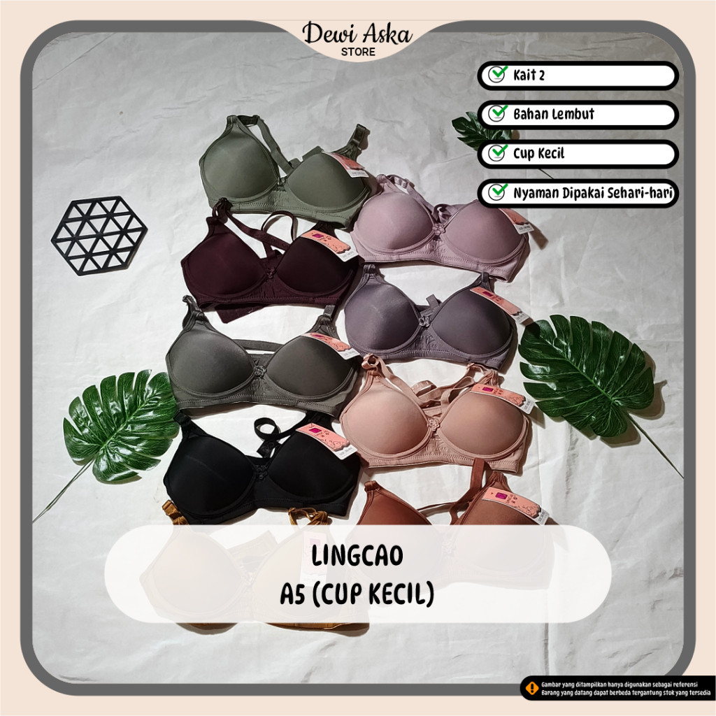 DEWIASKA | BRA LINGCAO A5 (CUP KECIL)