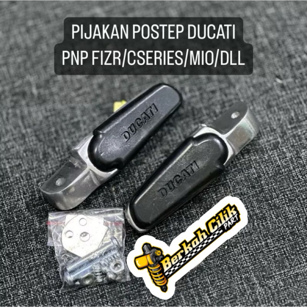 POSTEP DUCATI UNIVERSAL POSTEP BELAKANG DUCATI POSTEP DUCATI DEPAN BELAKANG DUCATI HONDA POSTEP DUCA