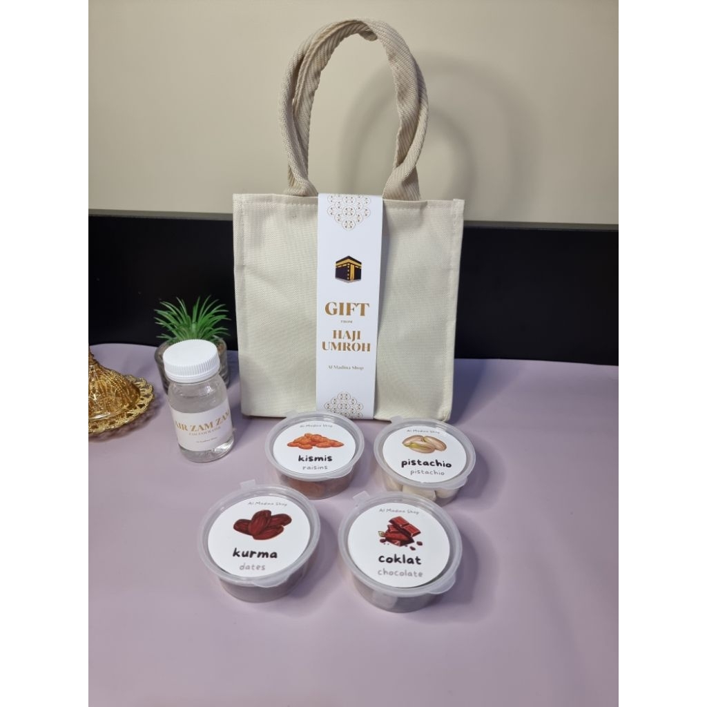 

G&C Paket Arafah Souvenir Oleh Oleh Haji dan Umroh Totebag