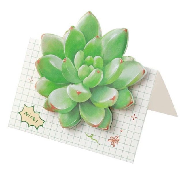 

SK 426 - Sticky Notes Nice Flower Cactus Memo Tempel Bunga Cantik / Sticky Notes Aesthetic