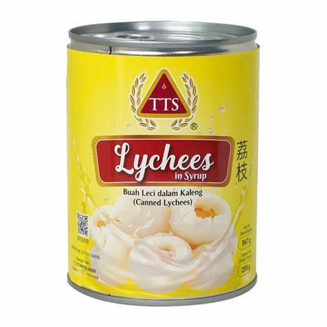 

TTS Lychee 567gr perkarton isi 12 - TTS Buah leci kaleng perkarton isi 12