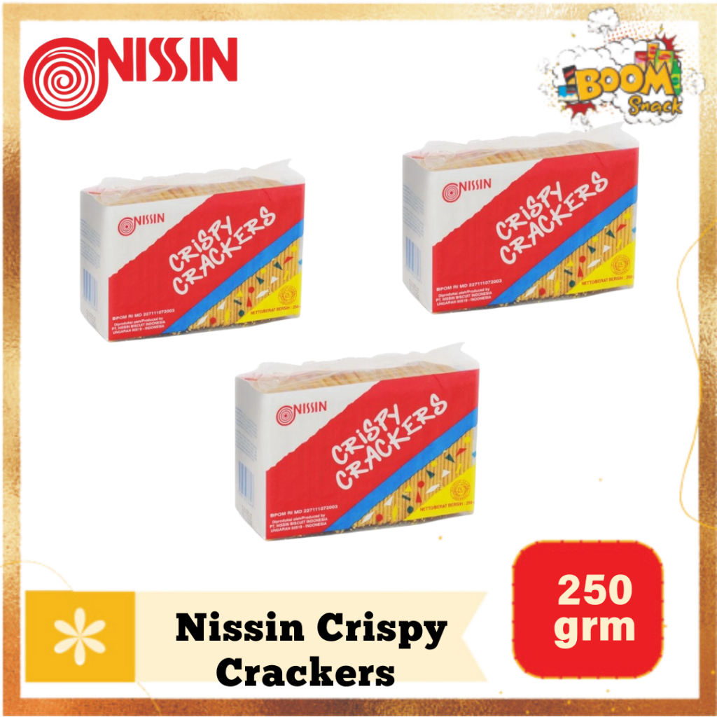 

NISSIN CRISPY CRACKERS 250 GRM