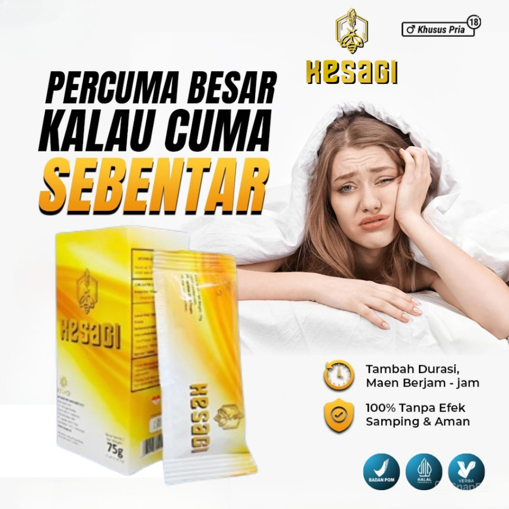 Madu Kuat Pria Tahan Lama Kesagi Kosagi Madu Herbal Original 100%
