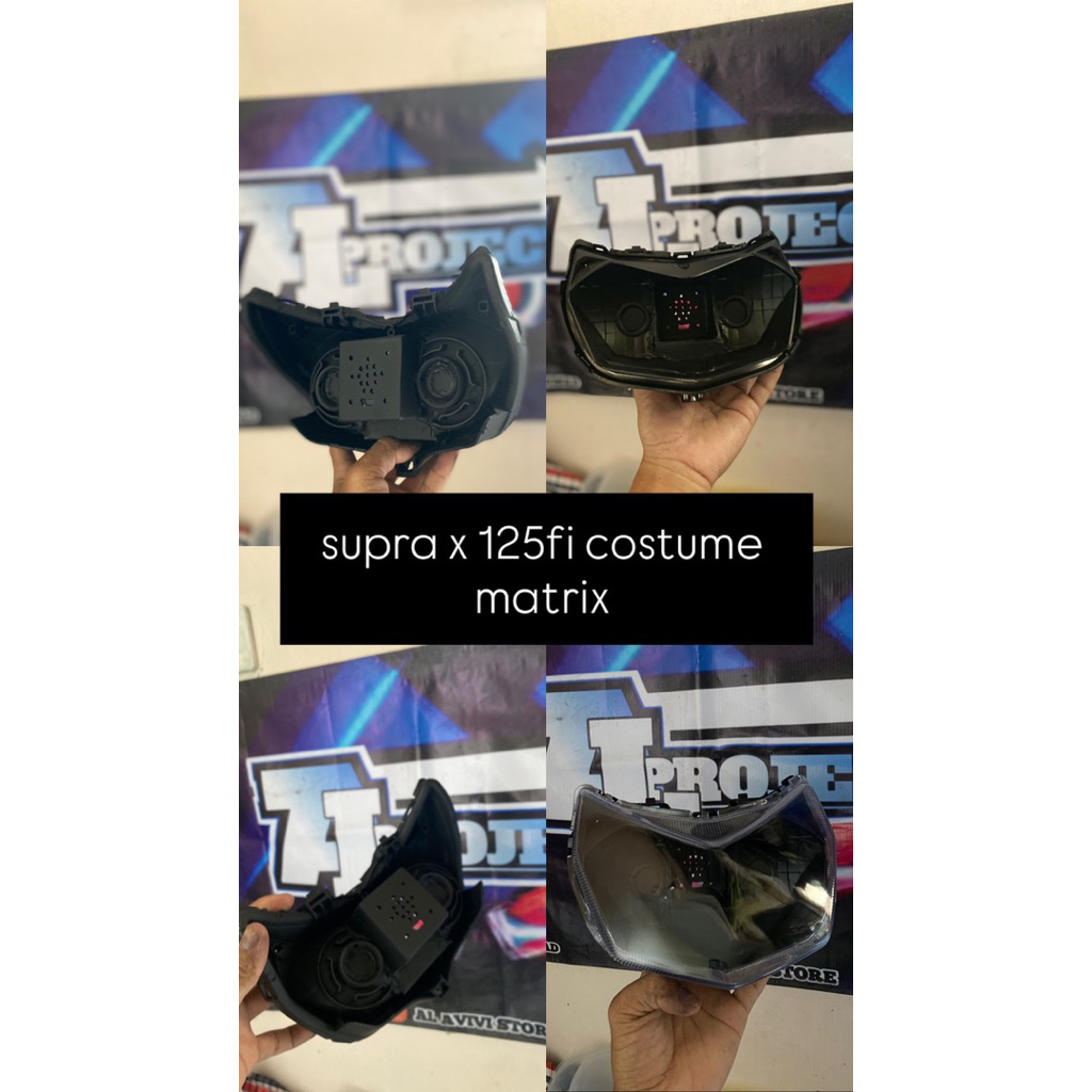 RETROFIT SUPRA X125FI COSTUME MATRIX