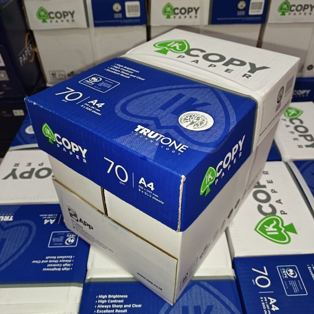 

KERTAS HVS A4 70 COPY PAPER (PAKET 5 DUS)