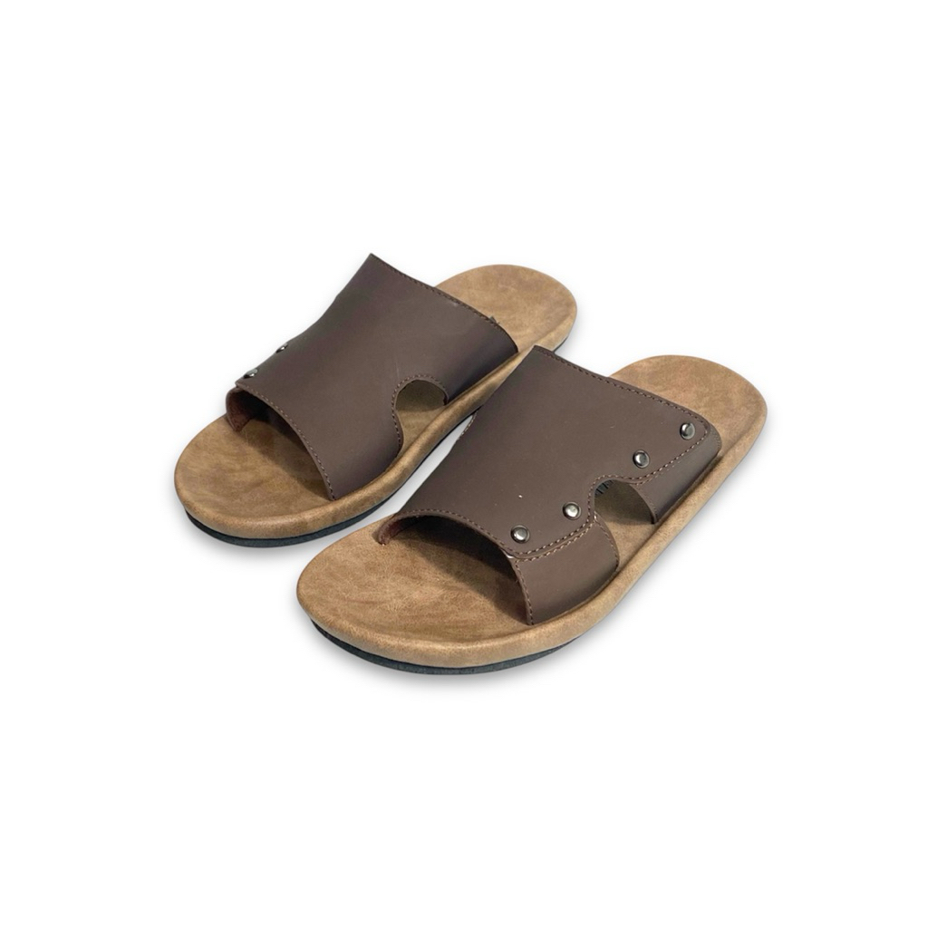 Sandal Slide Kulit Pria - Kenzo Shoes