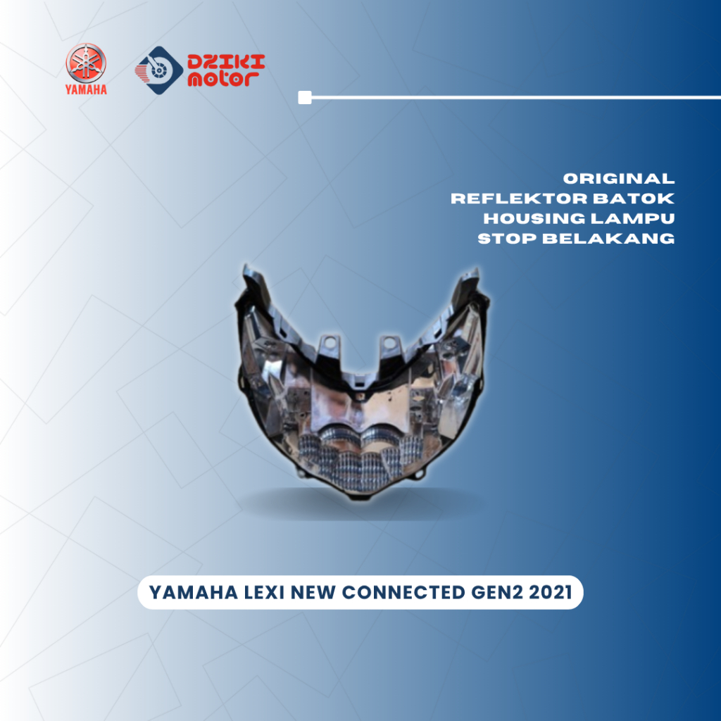 Reflektor Batok Housing Lampu Stop Belakang Yamaha lexsi Lexi new Connected  gen2 2021 original