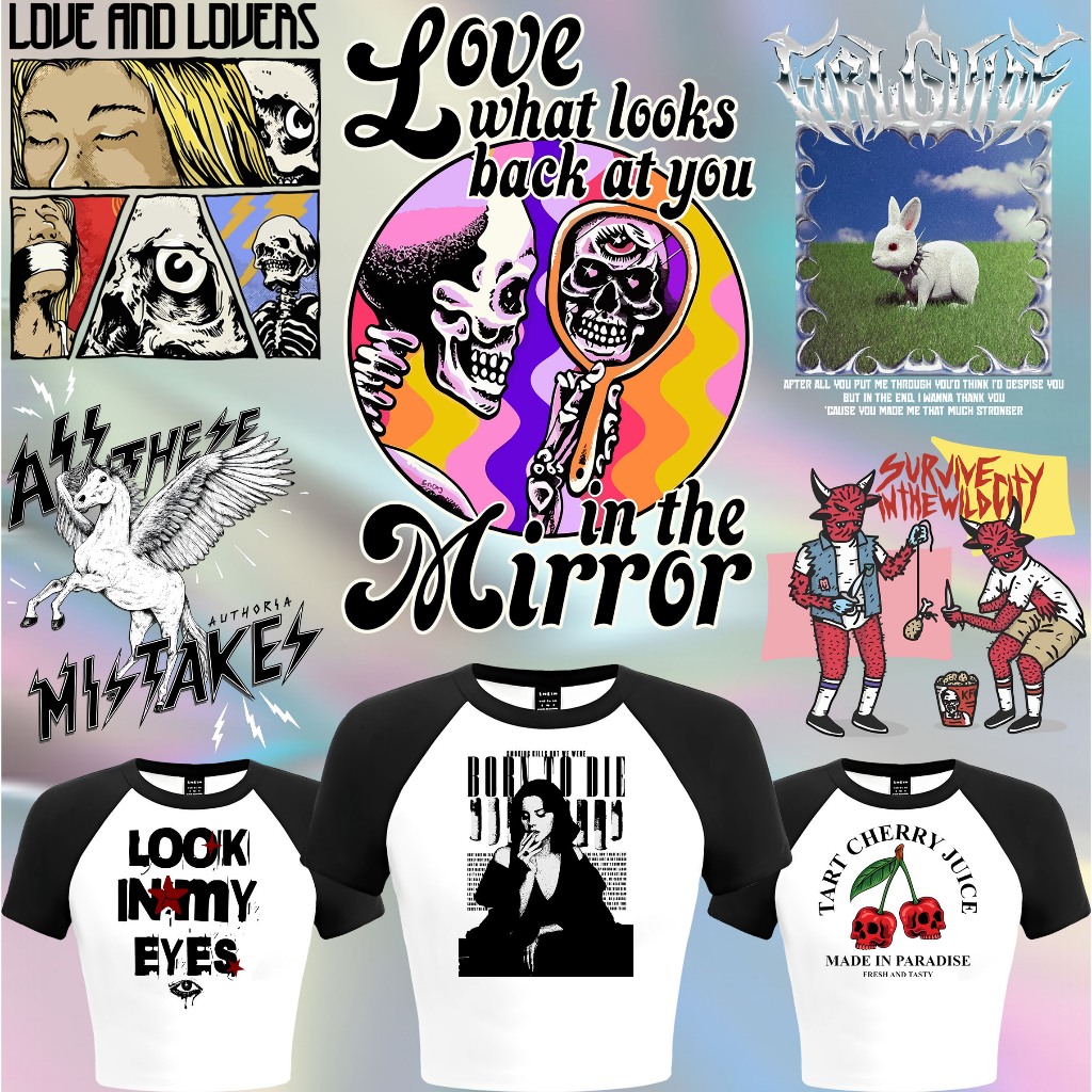 

SABLON STICKER DTF UKURAN 19CM TEMA RANDOM 16