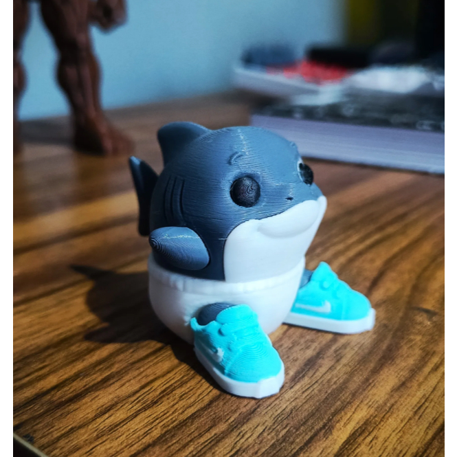 Cuero mainan Anomali Baby Tralala Baby Tralalero tralala