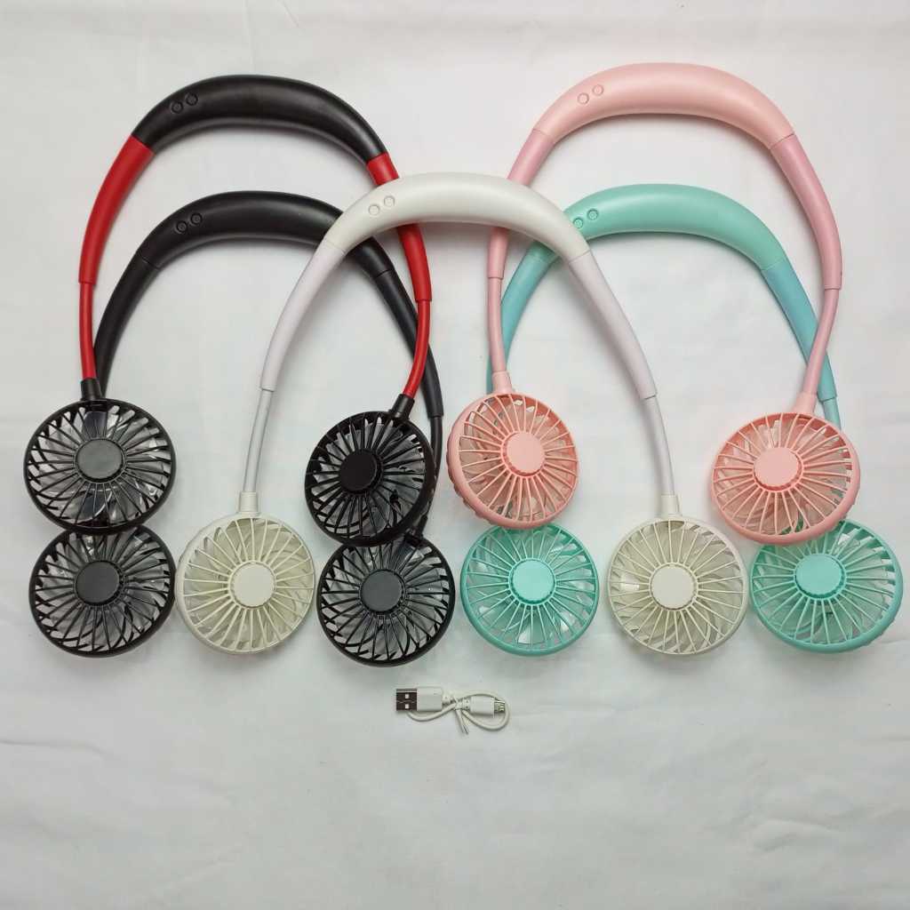 Kipas Angin Leher Neck Fan kipas angin leher portable kipas angin gantung leher portable
