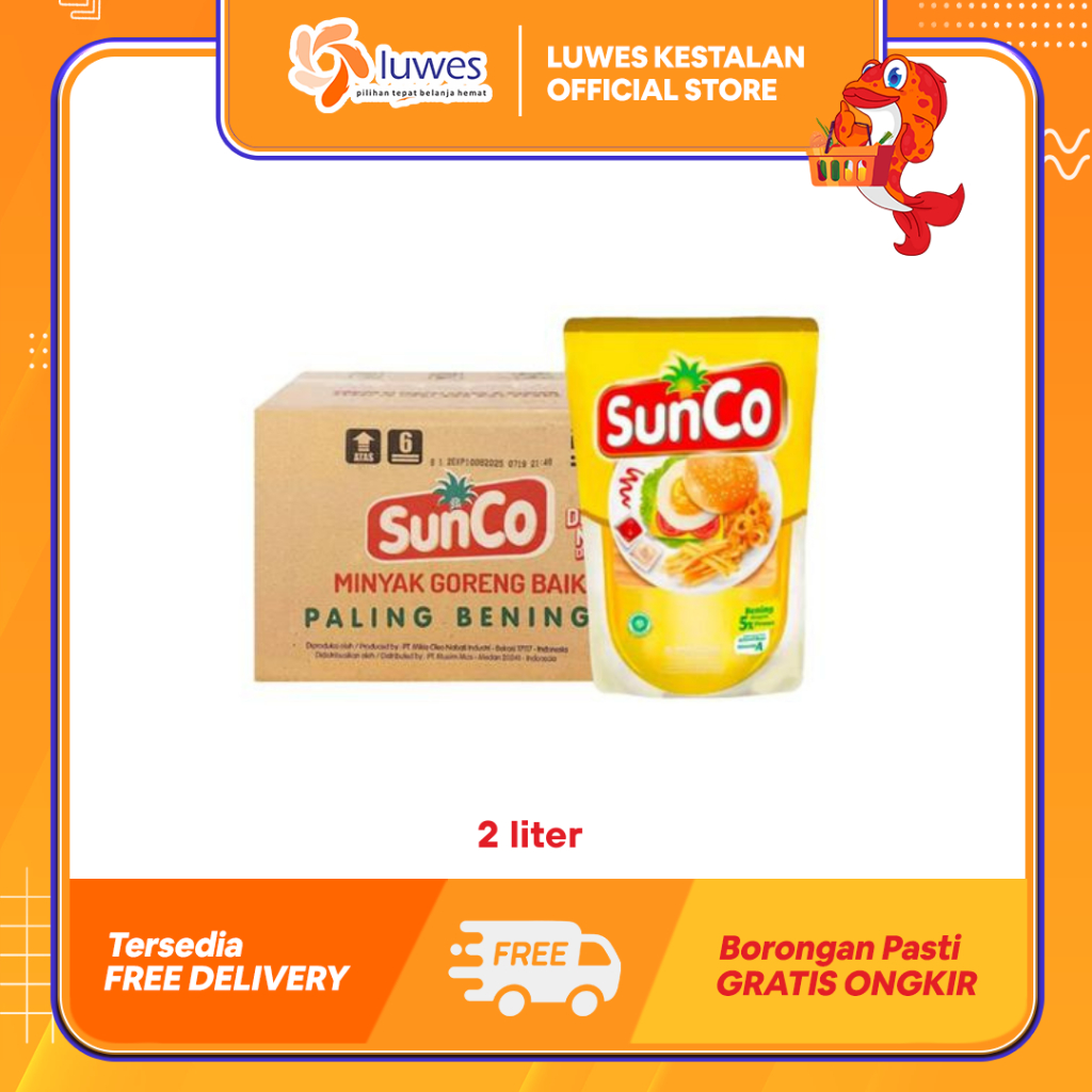 

SUNCO MINYAK GORENG REFILL 2 Liter
