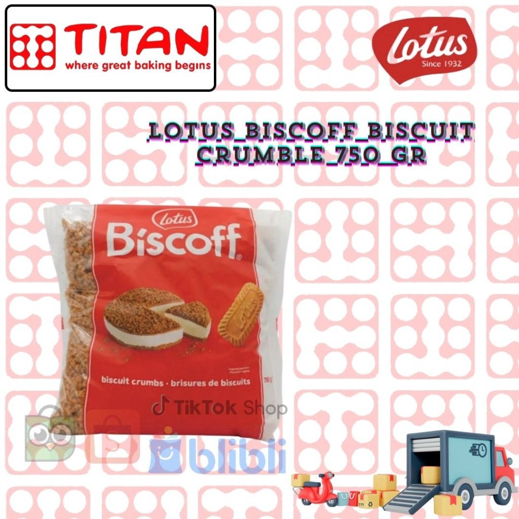 

Lotus Biscoff Biscuit Crumble 750 Gr