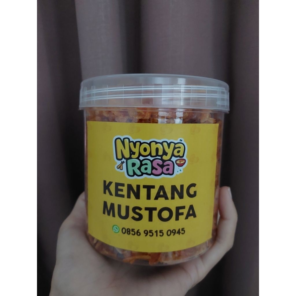 

Kentang mustofa kacang daun jeruk 200gr/KRIUK