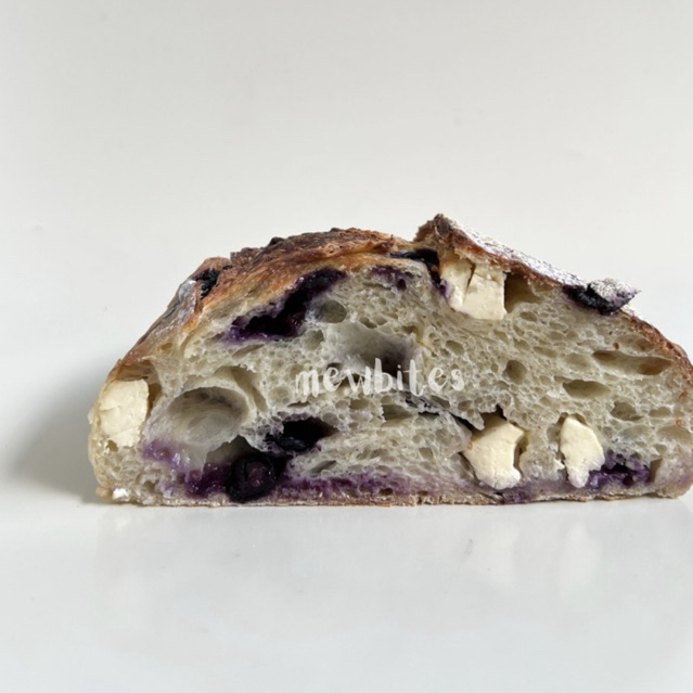 

Rustic Sourdough Bread - Blueberry Cream Cheese