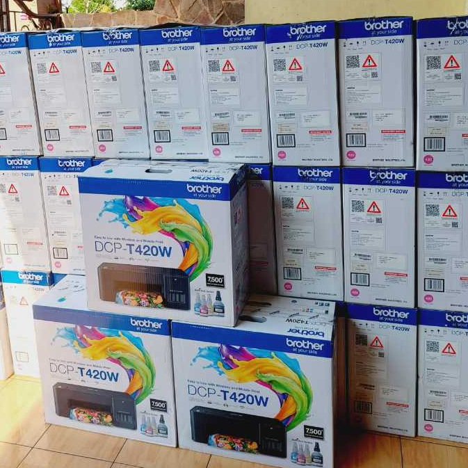printer brother DCP T420W print scan copy tinta original brother T420 brother T420W