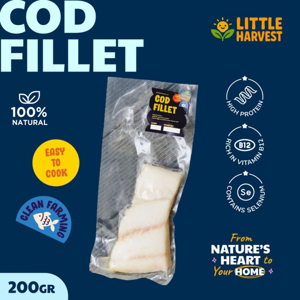 

Little Harvest - Ikan USA COD Fillet