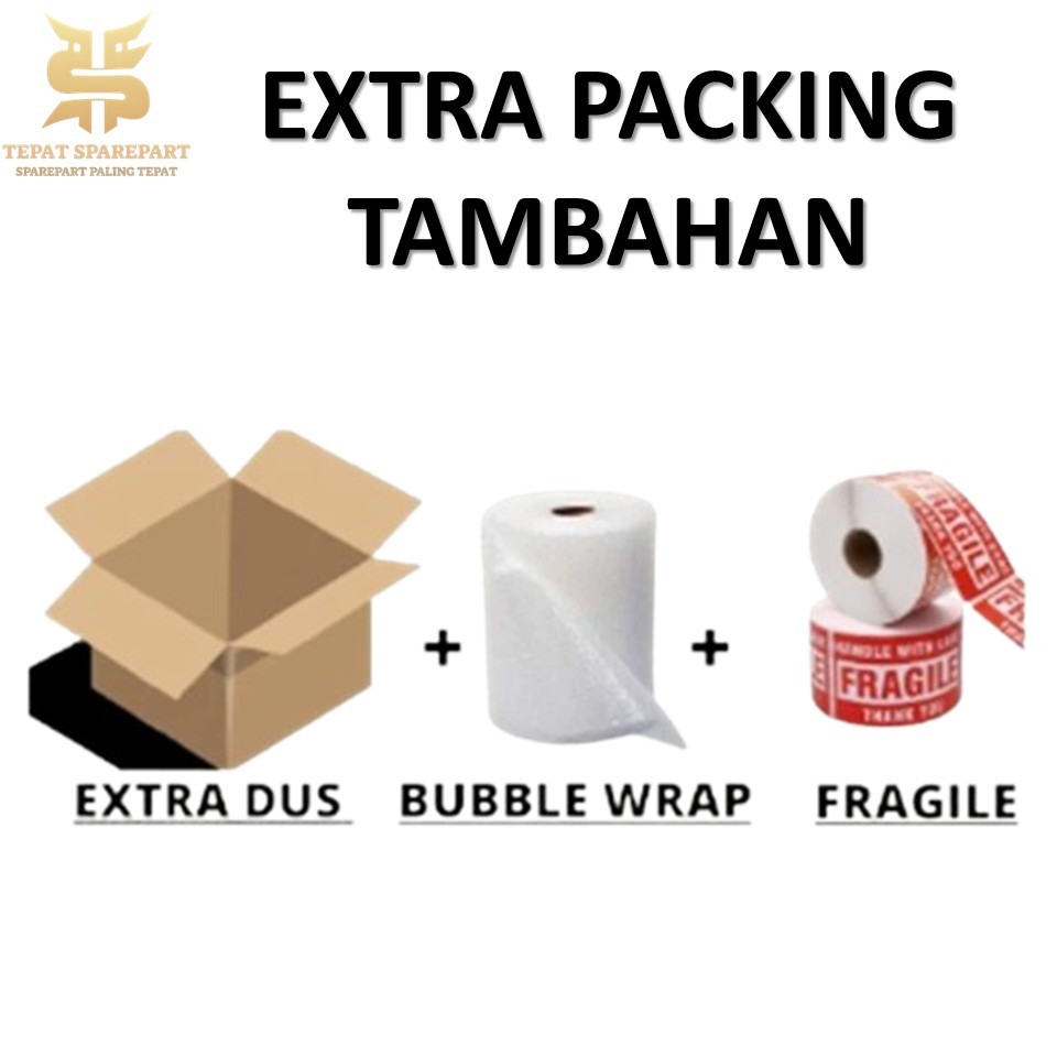 

PACKINGAN TAMBAHAN DUS PLUS BUBBLE WRAP UNTUK MENGHINDARI BARANG BELANJA ANDA TIDAK RUSAK