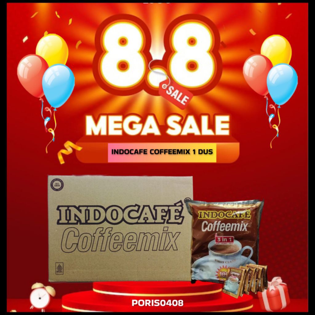 

INDOCAFE COFFEEMIX 1 Dus (500 sachet)