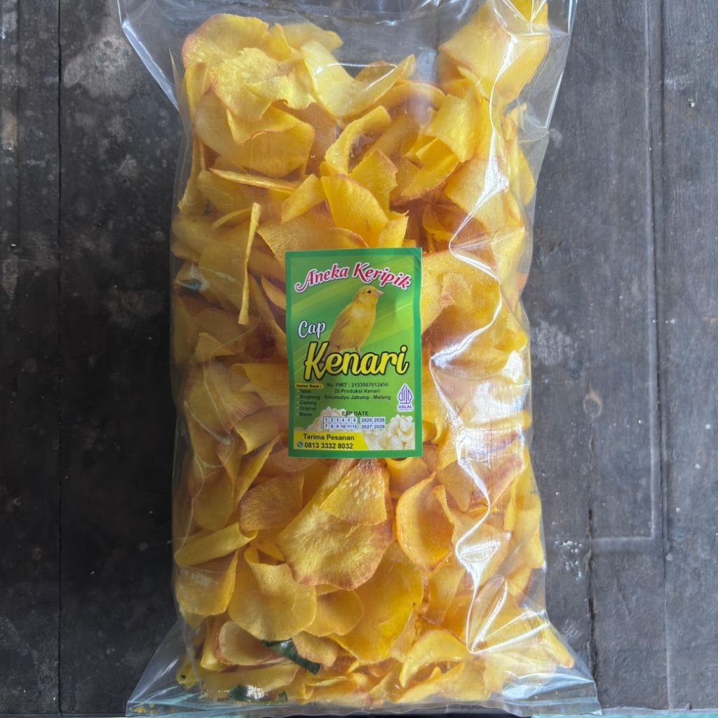 

Keripik Singkong Cap Kenari 500gr