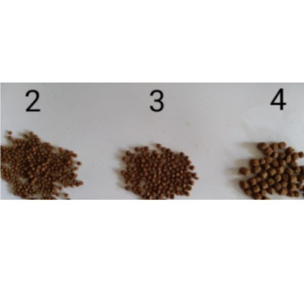 Pelet / Pakan Ikan Apung ukuran -2 (500 Gr) untuk Ikan Lele, Ikan Mas, Ikan Bandeng, Ikan Nila dll