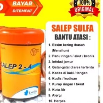 Salep 24 ORI Gatal Scabies -Salep Gatal 2-4 Nufarindi asli ampuh