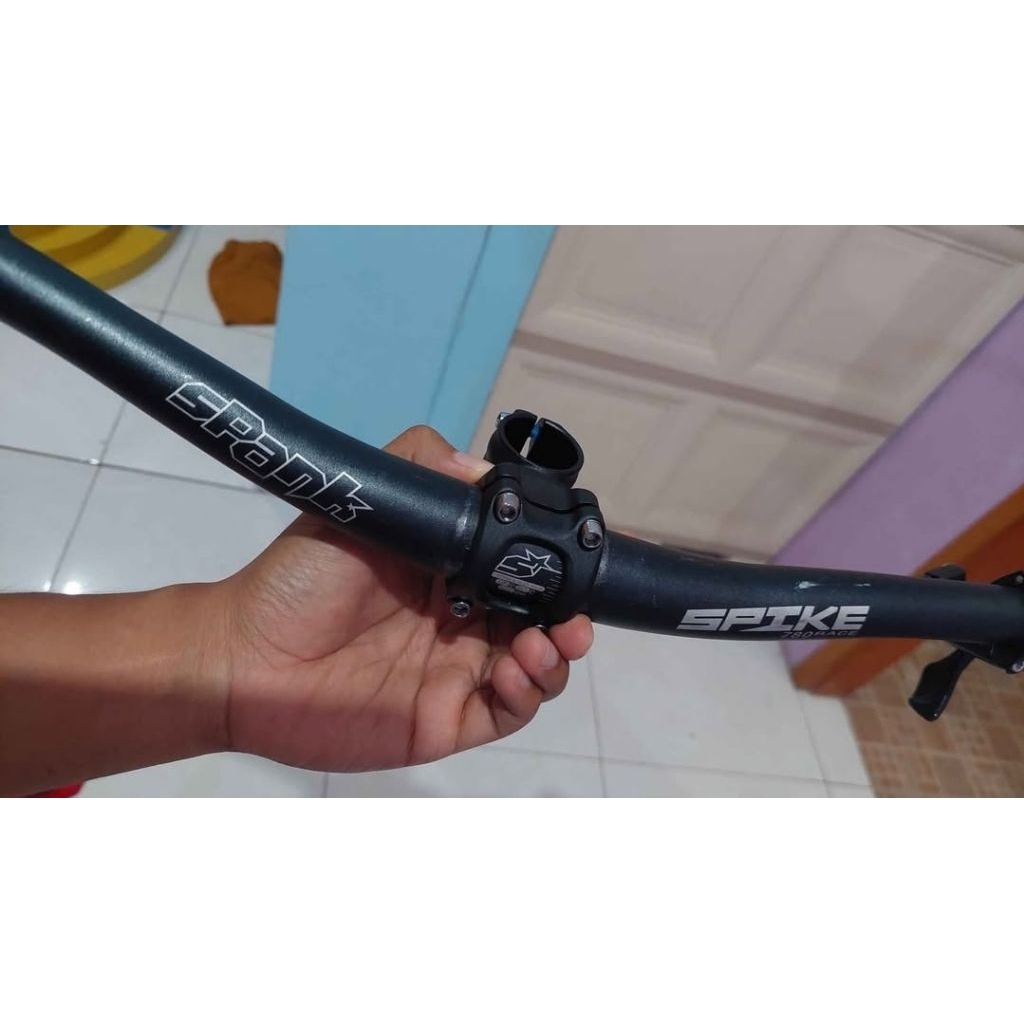handlebar spank spike dan stem copotan sepeda marin