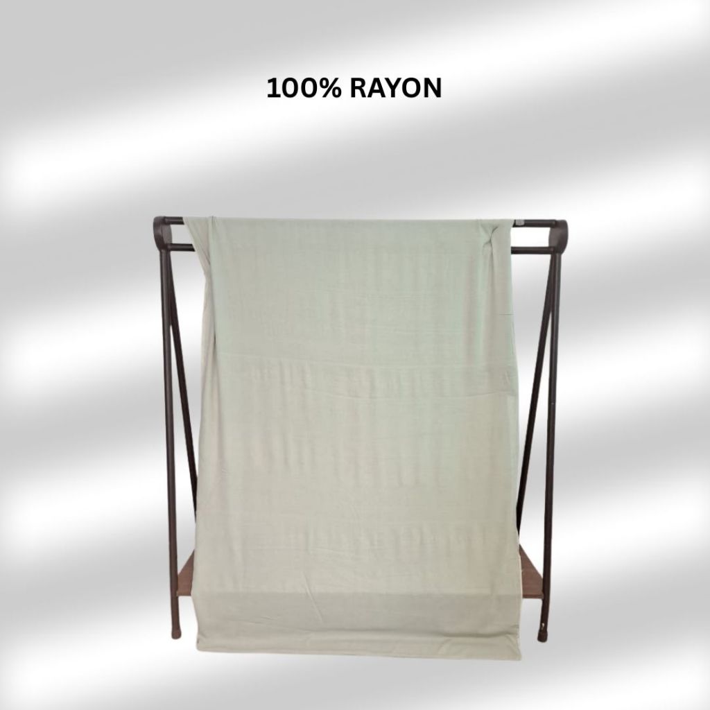 KAIN 100% RAYON WARNA POLOS