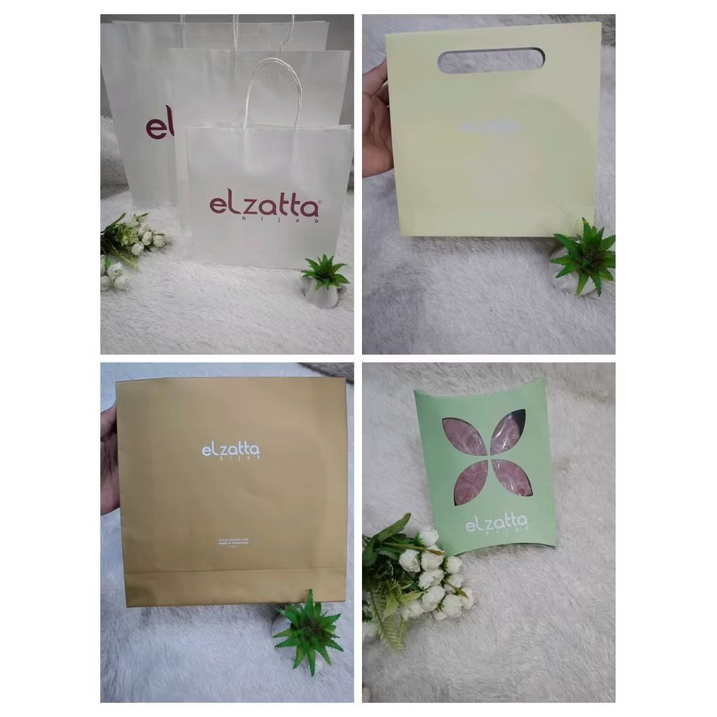

PILLOW PACKAGING AND MINI PAPER BAG elzatta