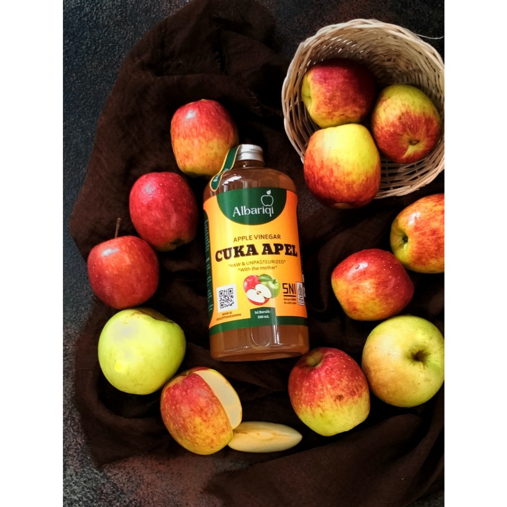 

Cuka Apel Premium Quality Diet ALBARIQI / Cuka Apel untuk diet 250 ml