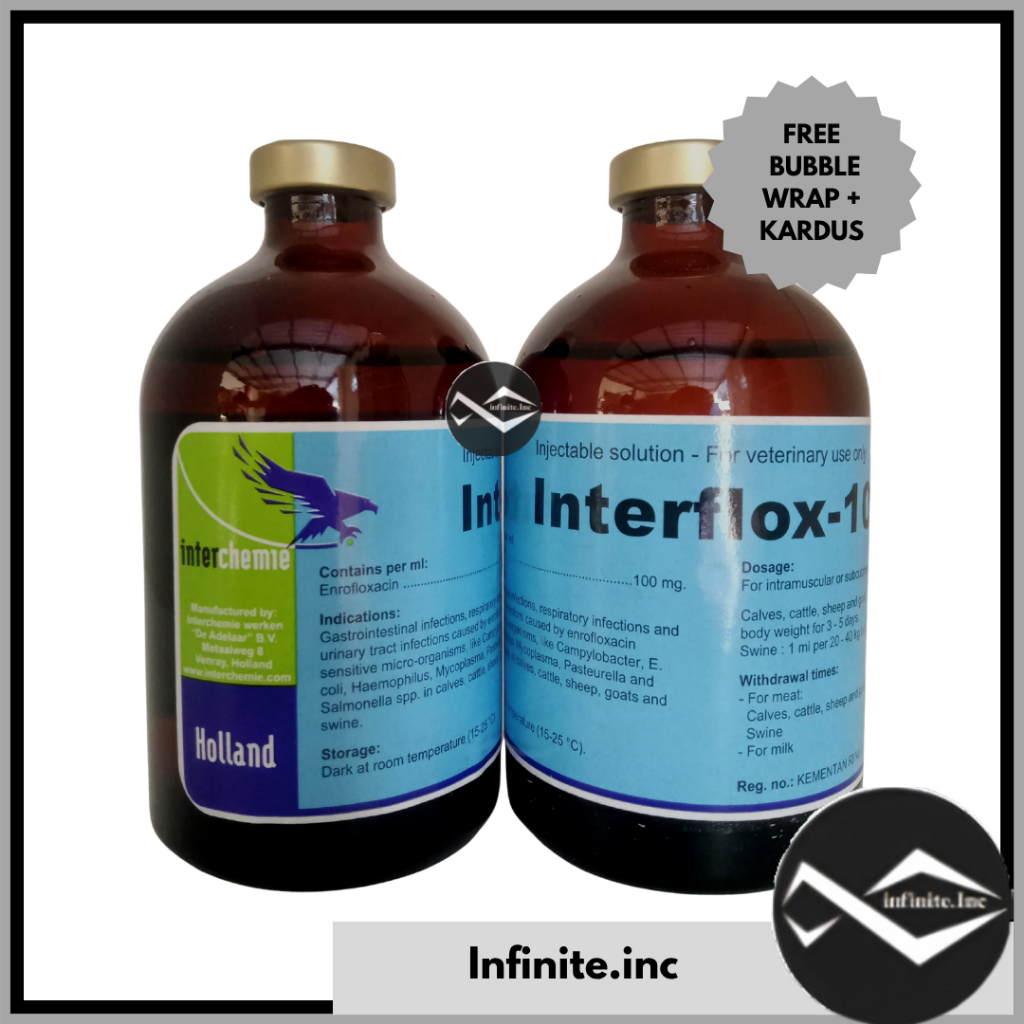 Interflox 100 Inject 100 ml Injeksi 100ml