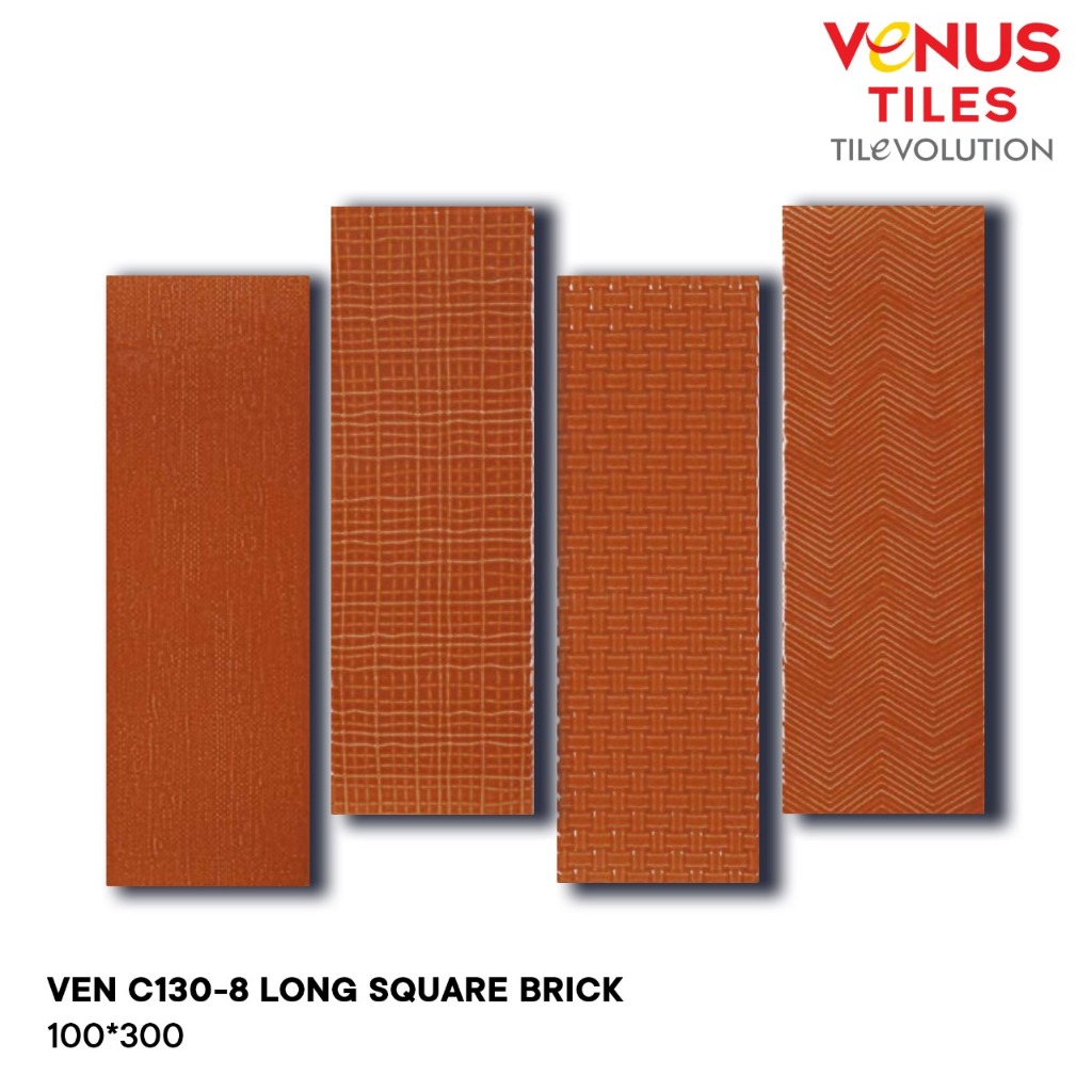 Venus Tiles - Keramik Dinding Interior Long Square Brick 100x300